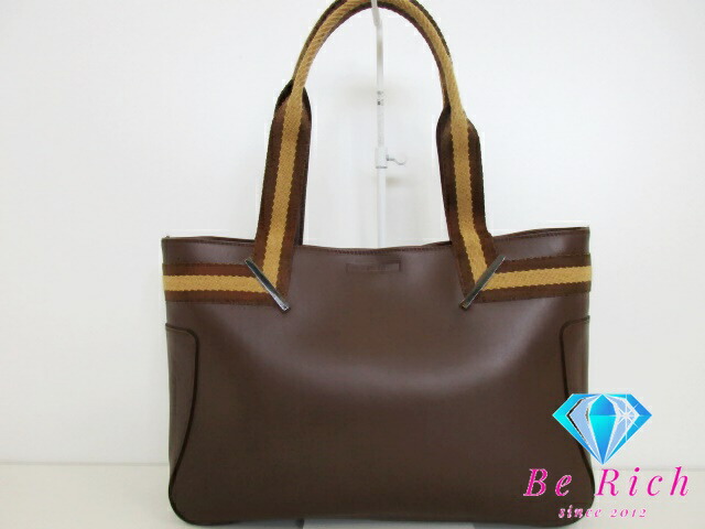 楽天市場】グッチ GUCCI トートバッグ 002.1131 ブラウン 茶 レザー