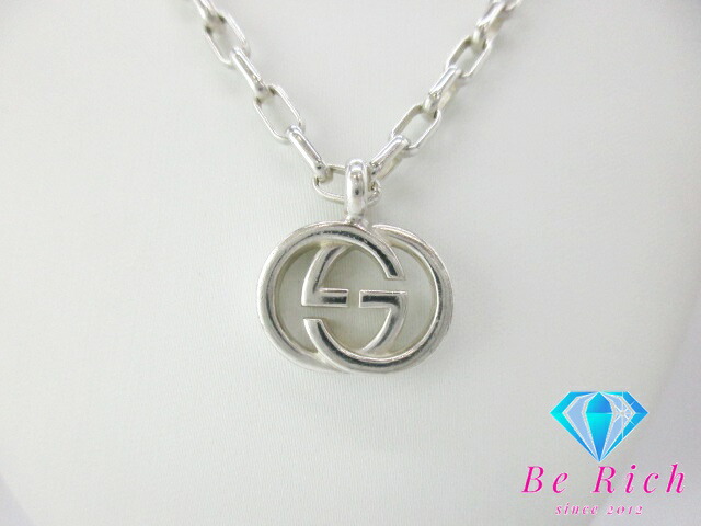 楽天市場】グッチ GUCCI Ag 925 シルバー インターロッキング G