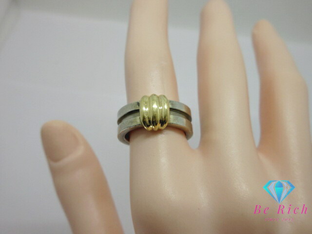 楽天市場】ティファニー TIFFANY & Co. グルーブド ウィズ 3ロウ