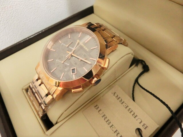 楽天市場】美品 バーバリー メンズ ウォッチ BU1862 クロノグラフ