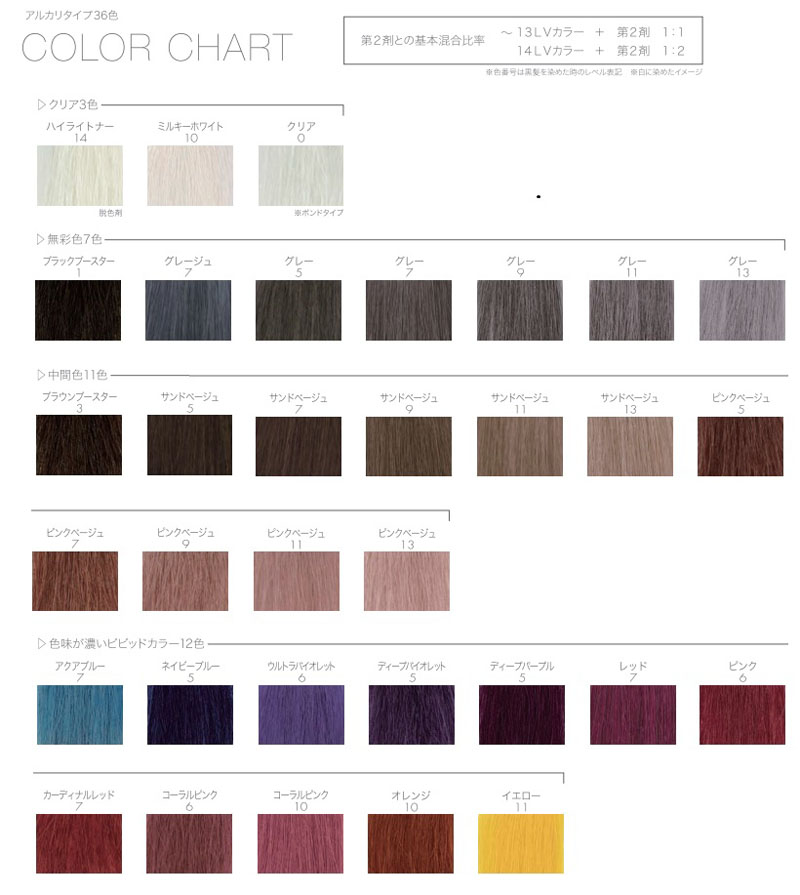 楽天市場】フィヨーレ クオルシア カラー [ クリア0 ] 楽天 市場 通販