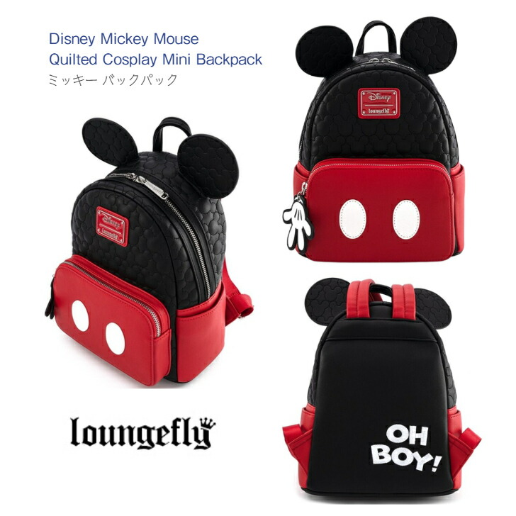 楽天市場】【Loungfly ミッキーマウス バックパック】ラウンジフライ