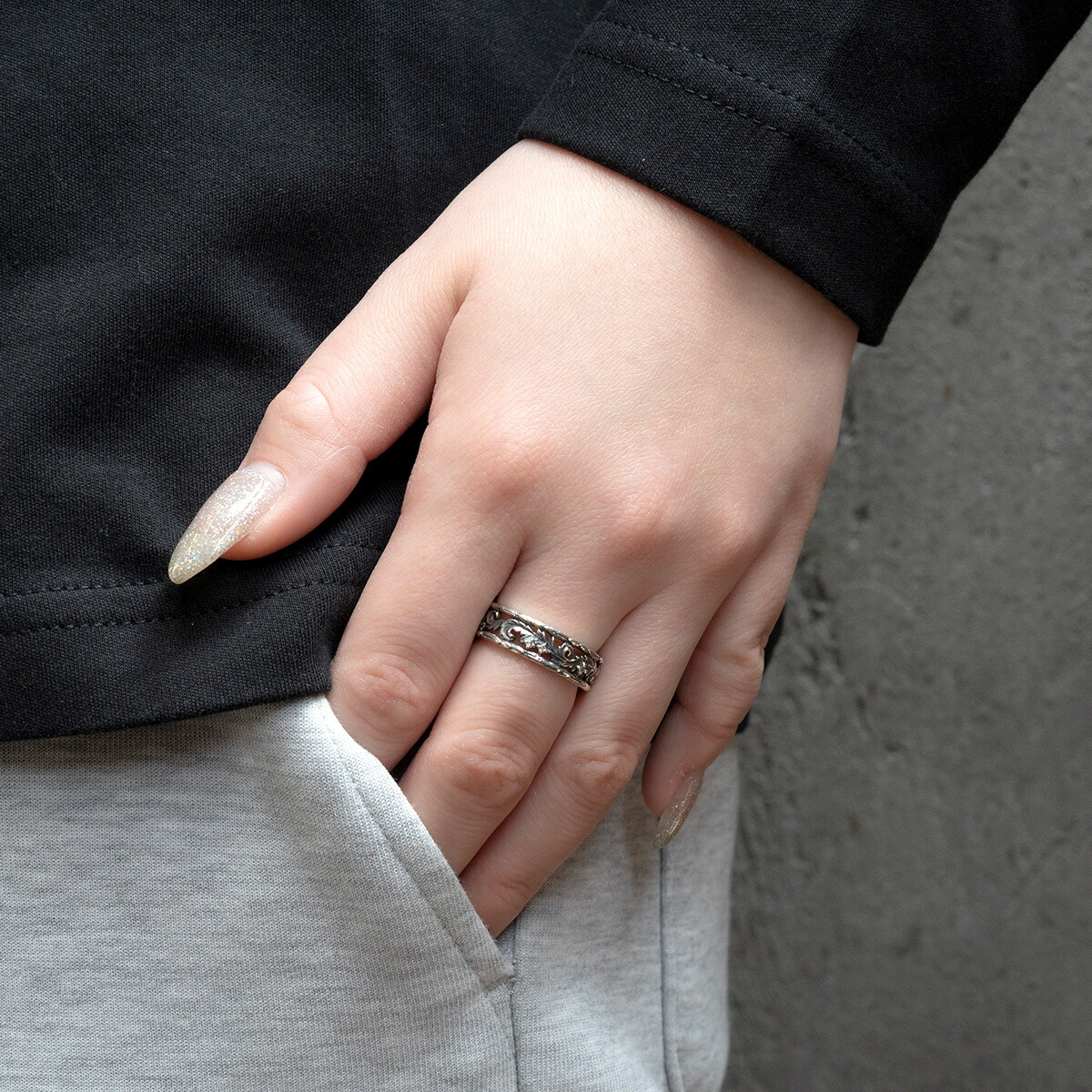 楽天市場】[公式] ブラッディマリー フェイバー リング ホワイト