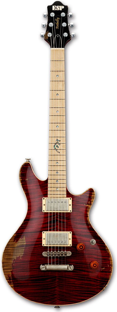 楽天市場】【MyGO!!!!! 要 楽奈モデル】ESP POTBELLY FM Rana