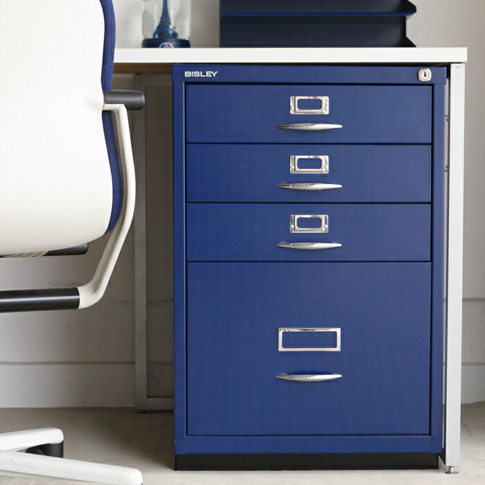 楽天市場】[日本正規代理店] BISLEY 1F3 カギ付 ビスレー 引き出し 4段