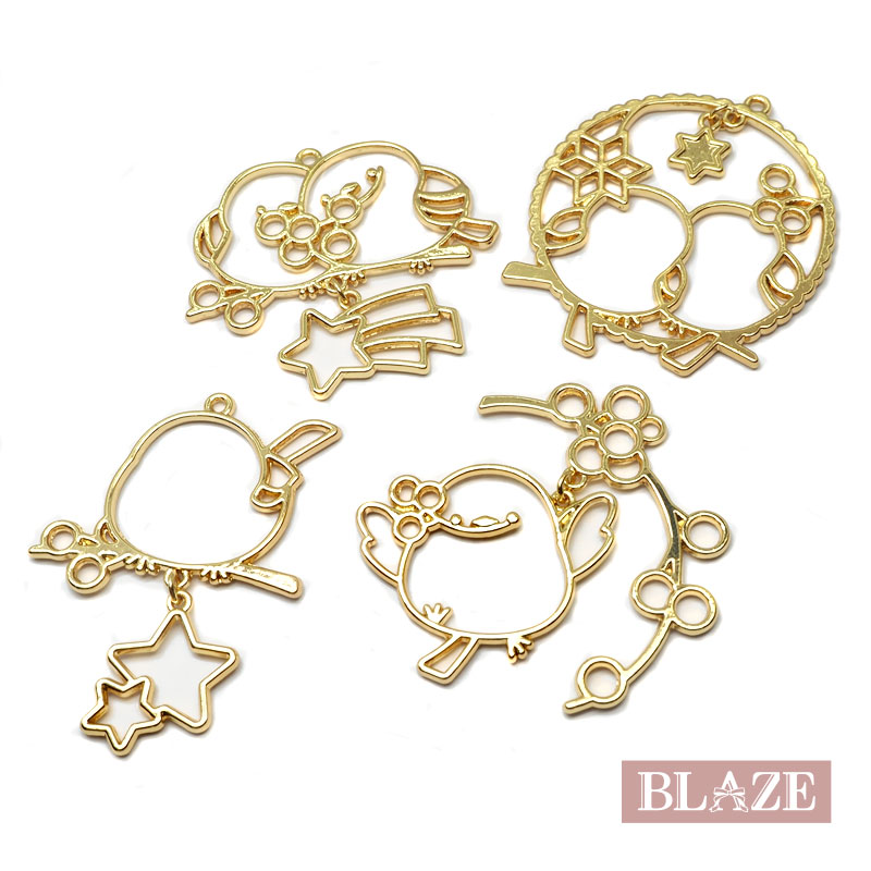 楽天市場】ゆらゆら空枠 シマエナガ レジン セッティング オリジナル