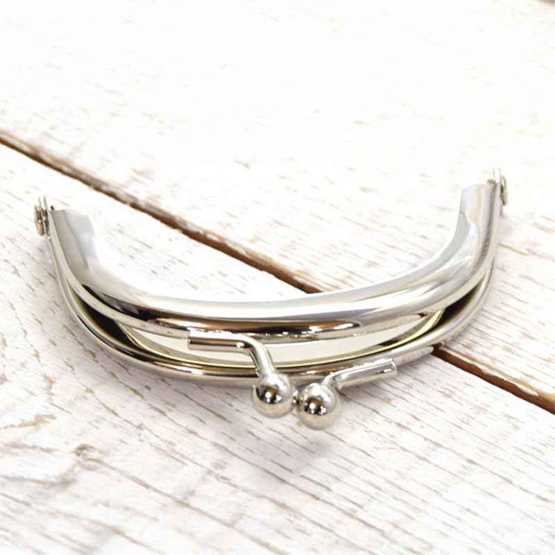 楽天市場】がま口 口金 ミニ 丸型 シルバー 6.5センチ 幅約6.5cm BLAZE