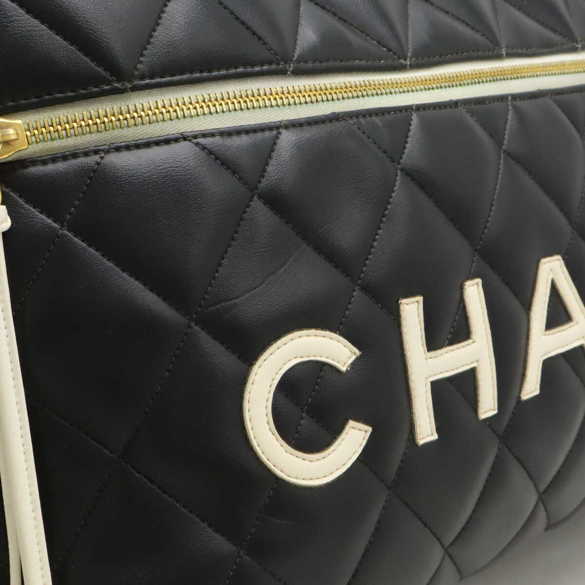 楽天市場】CHANEL シャネル マトラッセ ボーリングバッグ ボストン