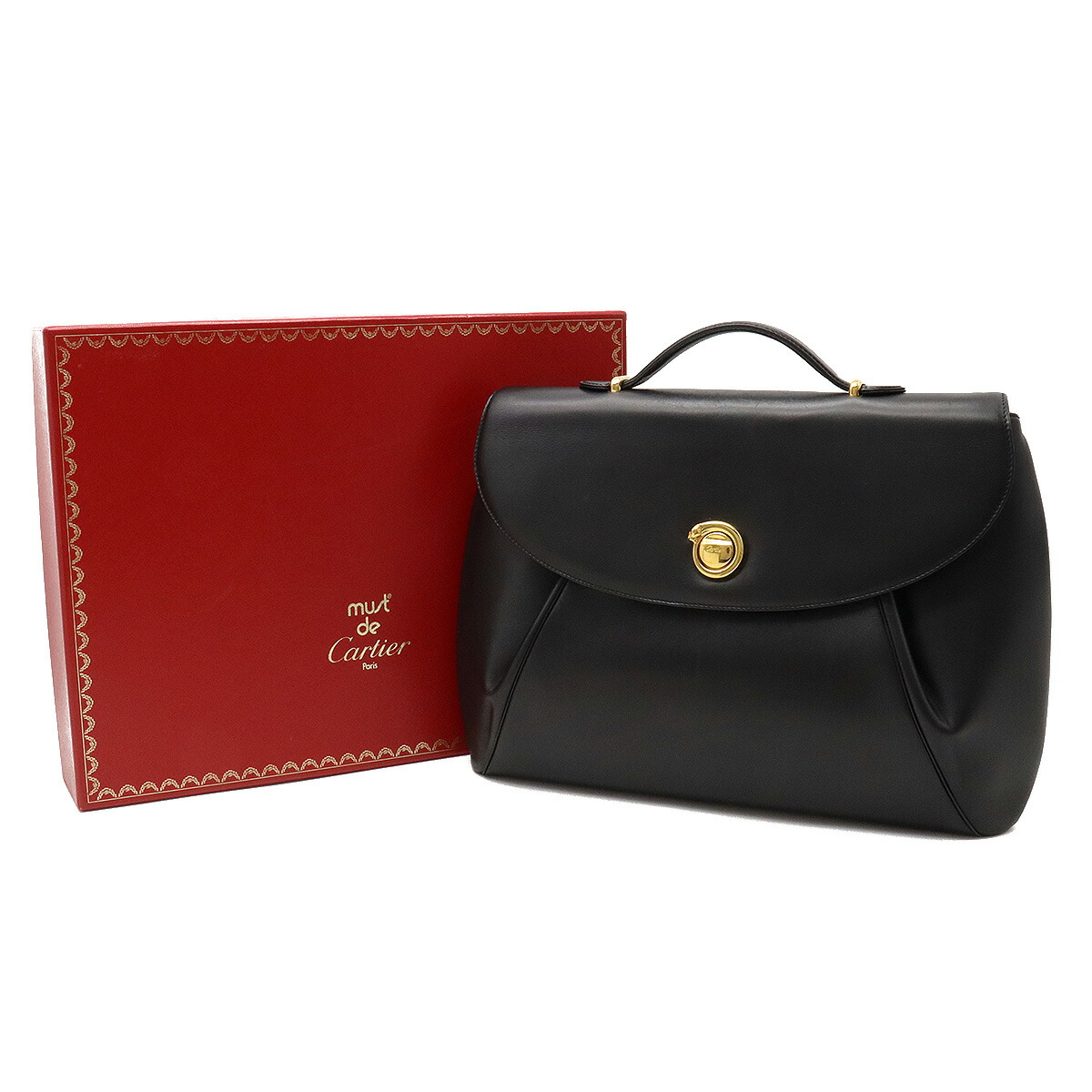 楽天市場】【バッグ】Cartier カルティエ パンテール ブリーフケース