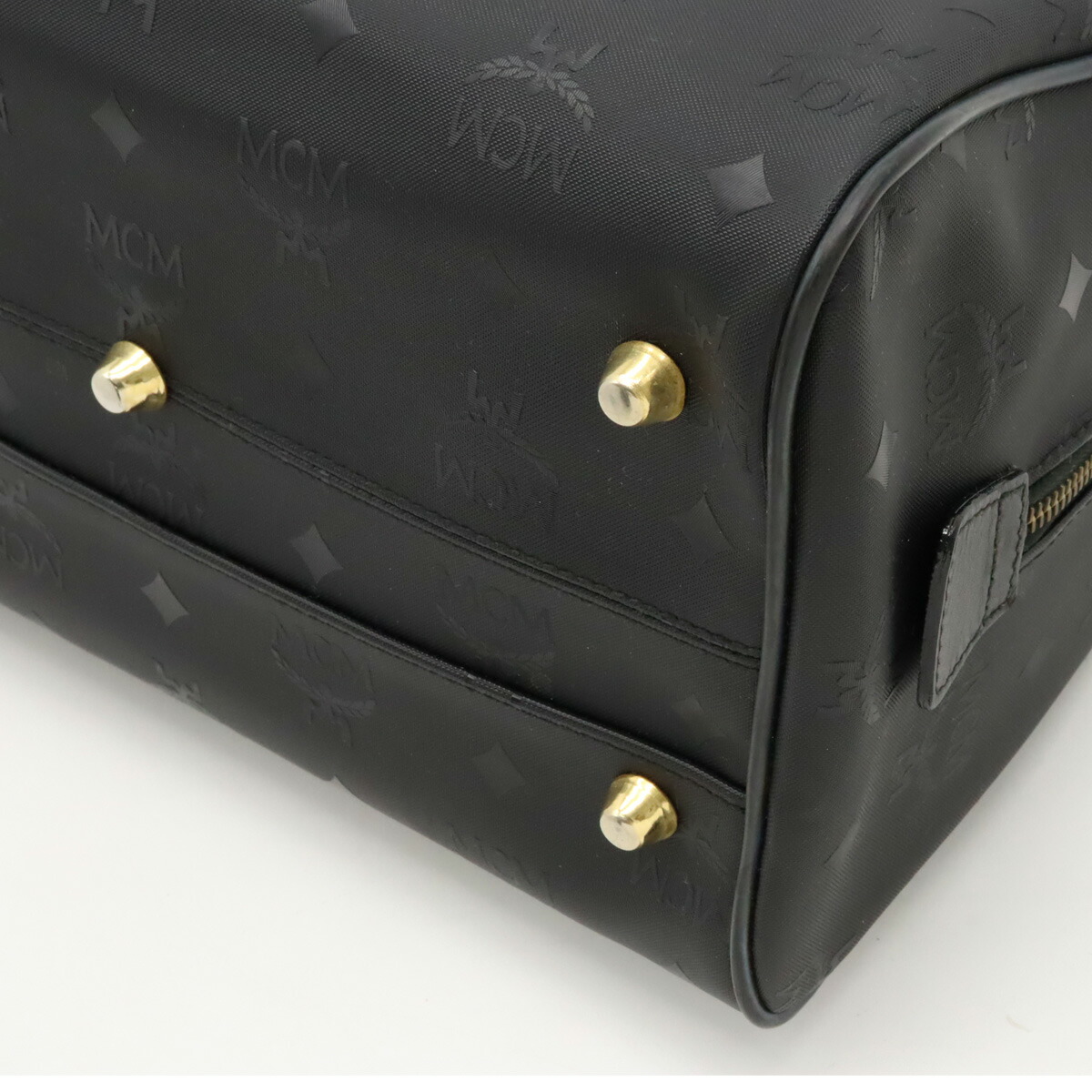 楽天市場】MCM エムシーエム ロゴグラム ハンドバッグ ミニボストン