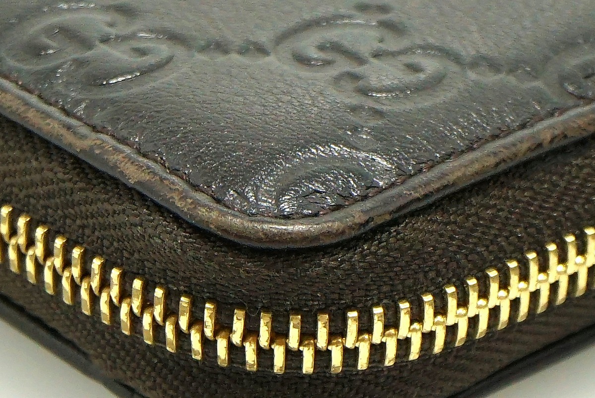 楽天市場】【財布】GUCCI グッチ グッチシマ L字ファスナー 長財布
