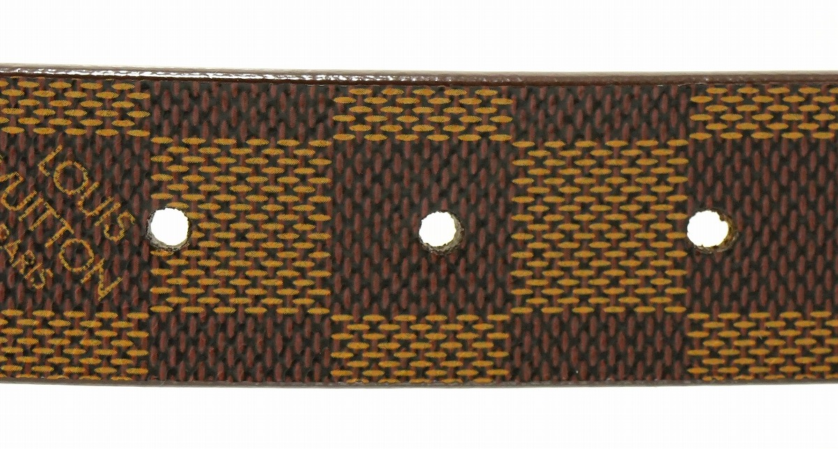 楽天市場】LOUIS VUITTON ルイ ヴィトン ダミエ サンチュール キャレ