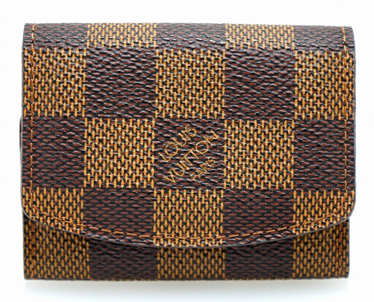 楽天市場】LOUIS VUITTON ルイ ヴィトン ダミエ カフスケース