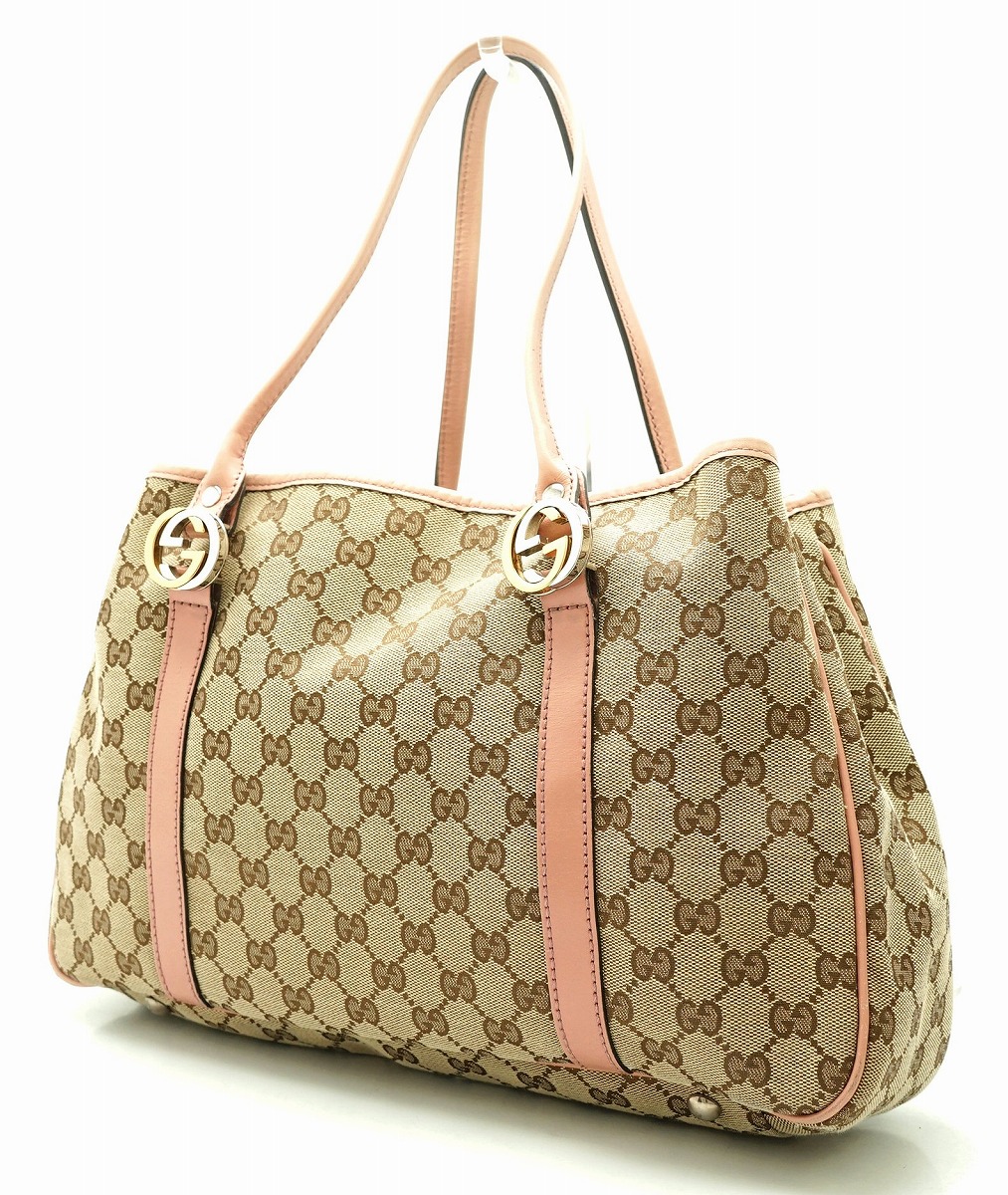 楽天市場】【バッグ】GUCCI グッチ GGキャンバス ハンドバッグ トート