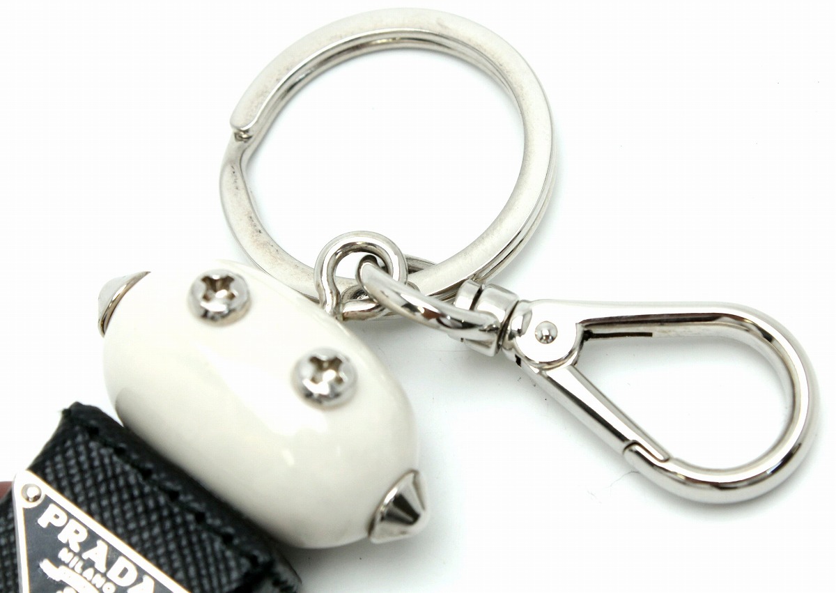 楽天市場】PRADA プラダ ロボット エドワード チャーム キーホルダー