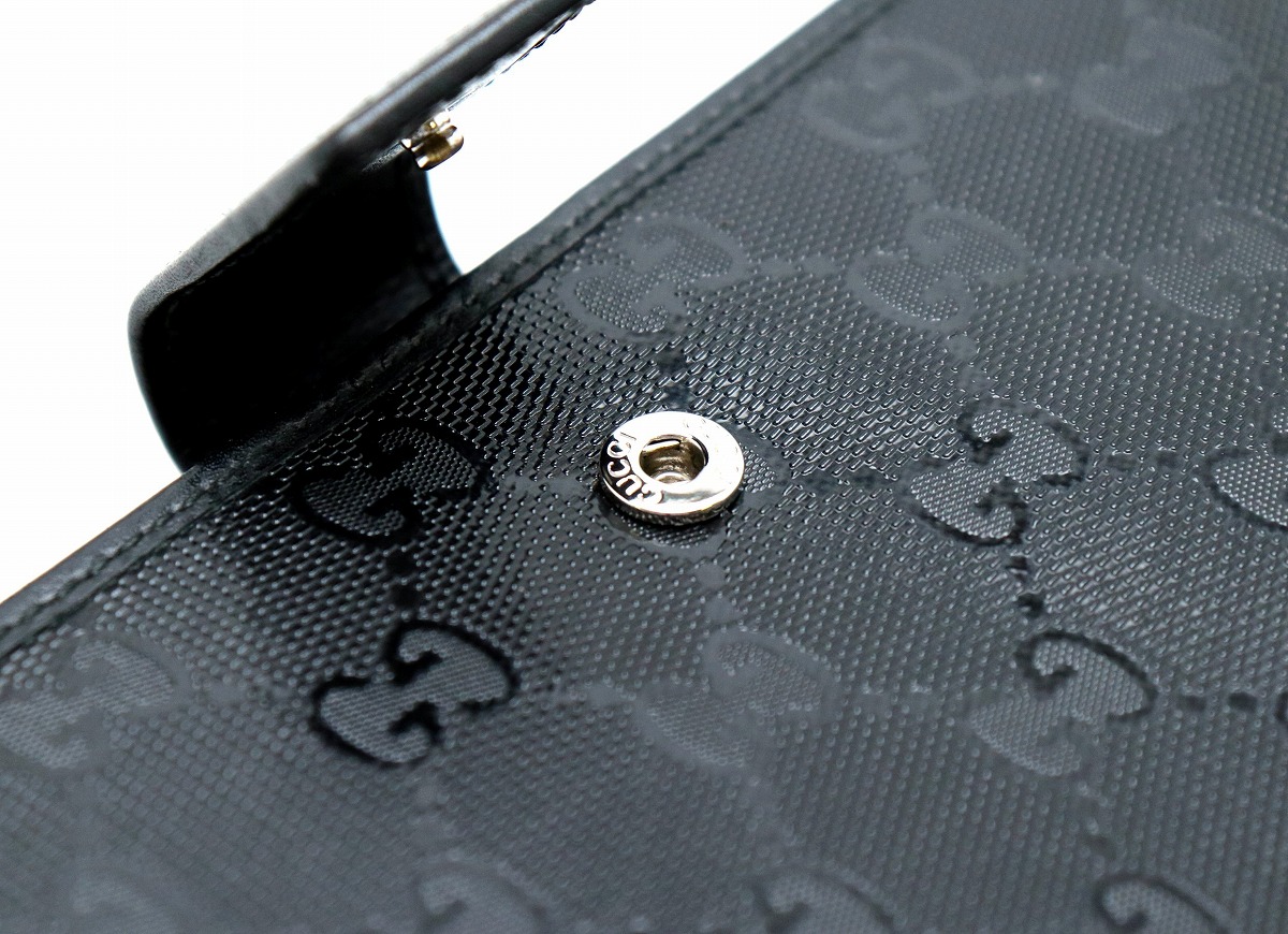 楽天市場】【財布】GUCCI グッチ インプリメ GG 2つ折長財布