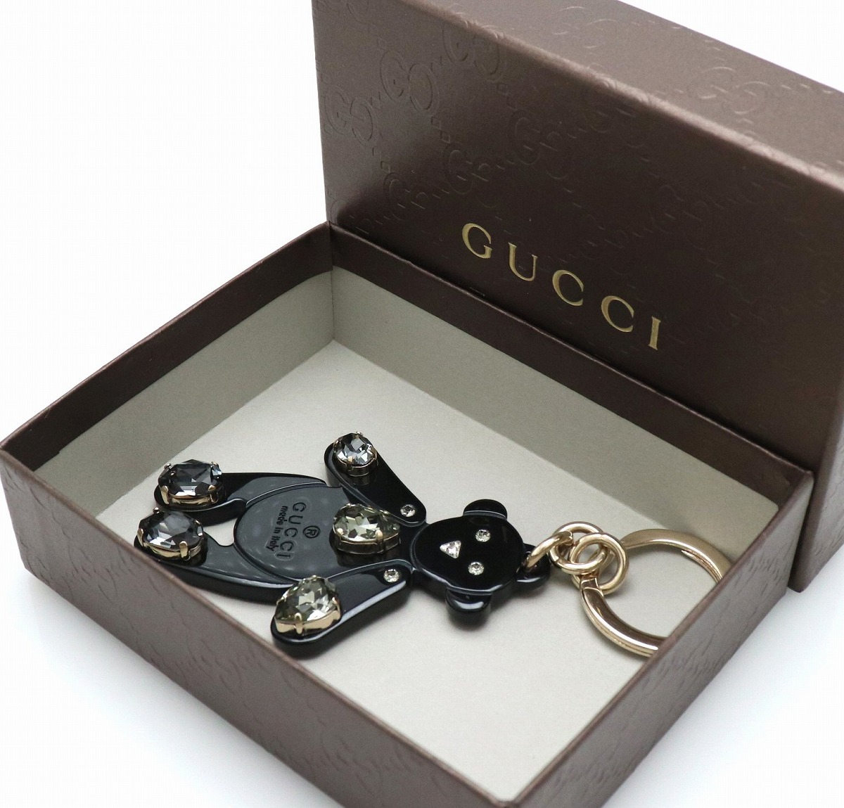 楽天市場】GUCCI グッチ テディベア クマ スワロフスキー ライン