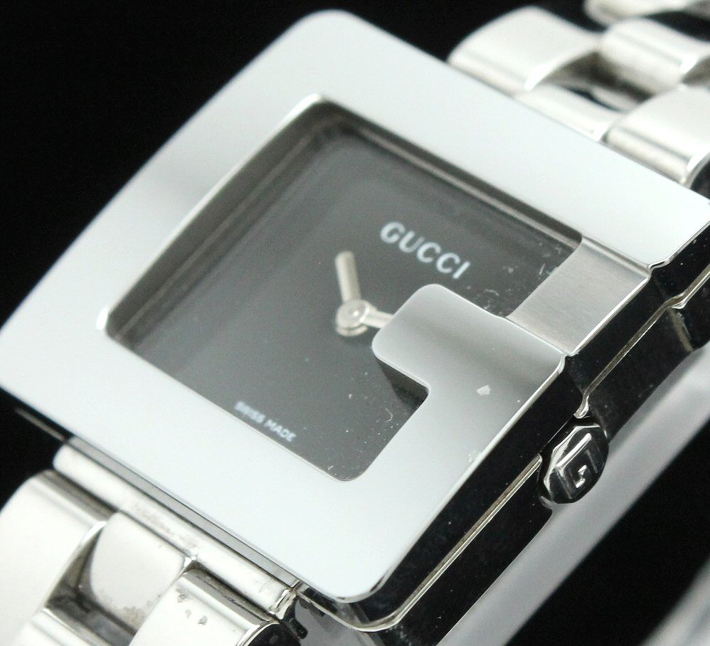 楽天市場】【ウォッチ】GUCCI グッチ Gモチーフ Gロゴ ブラック文字盤