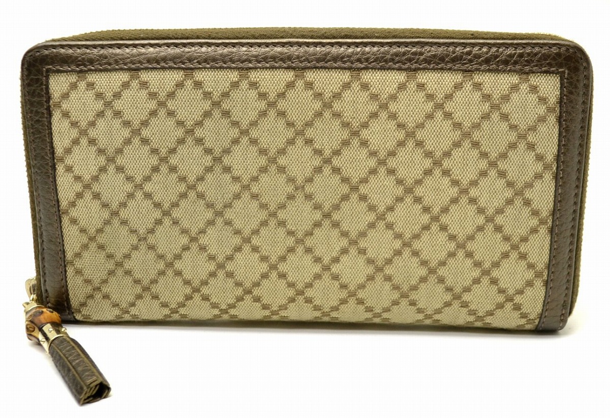 楽天市場】【財布】GUCCI グッチ ディアマンテ キャンバス ラウンド