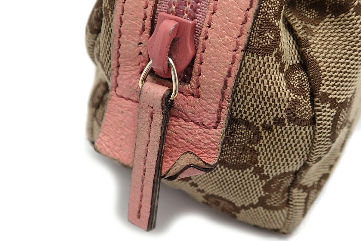 楽天市場】【バッグ】GUCCI グッチ GGキャンバス ポーチ 化粧ポーチ