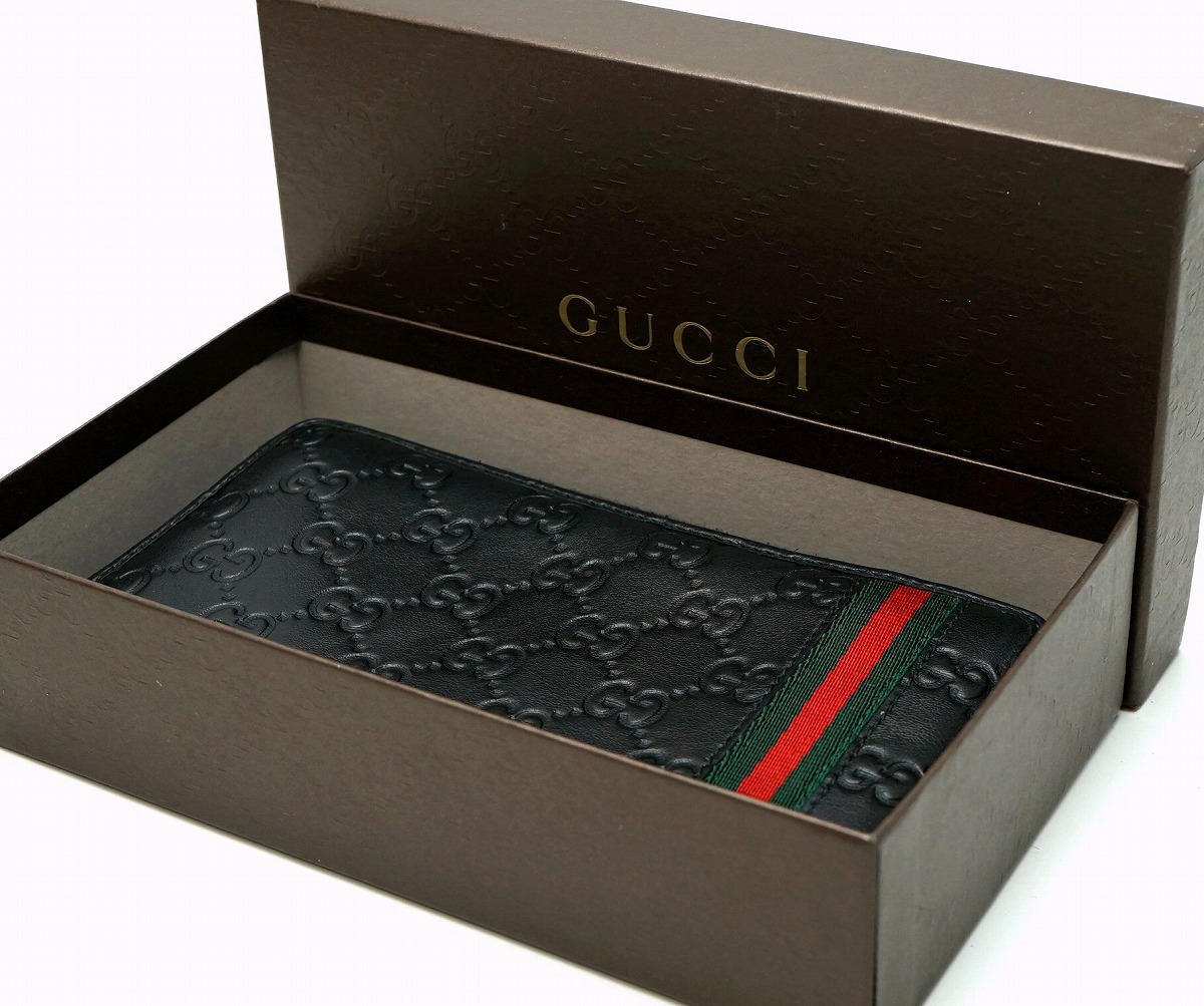 楽天市場】【財布】GUCCI グッチ グッチシマ GG柄 シェリーライン