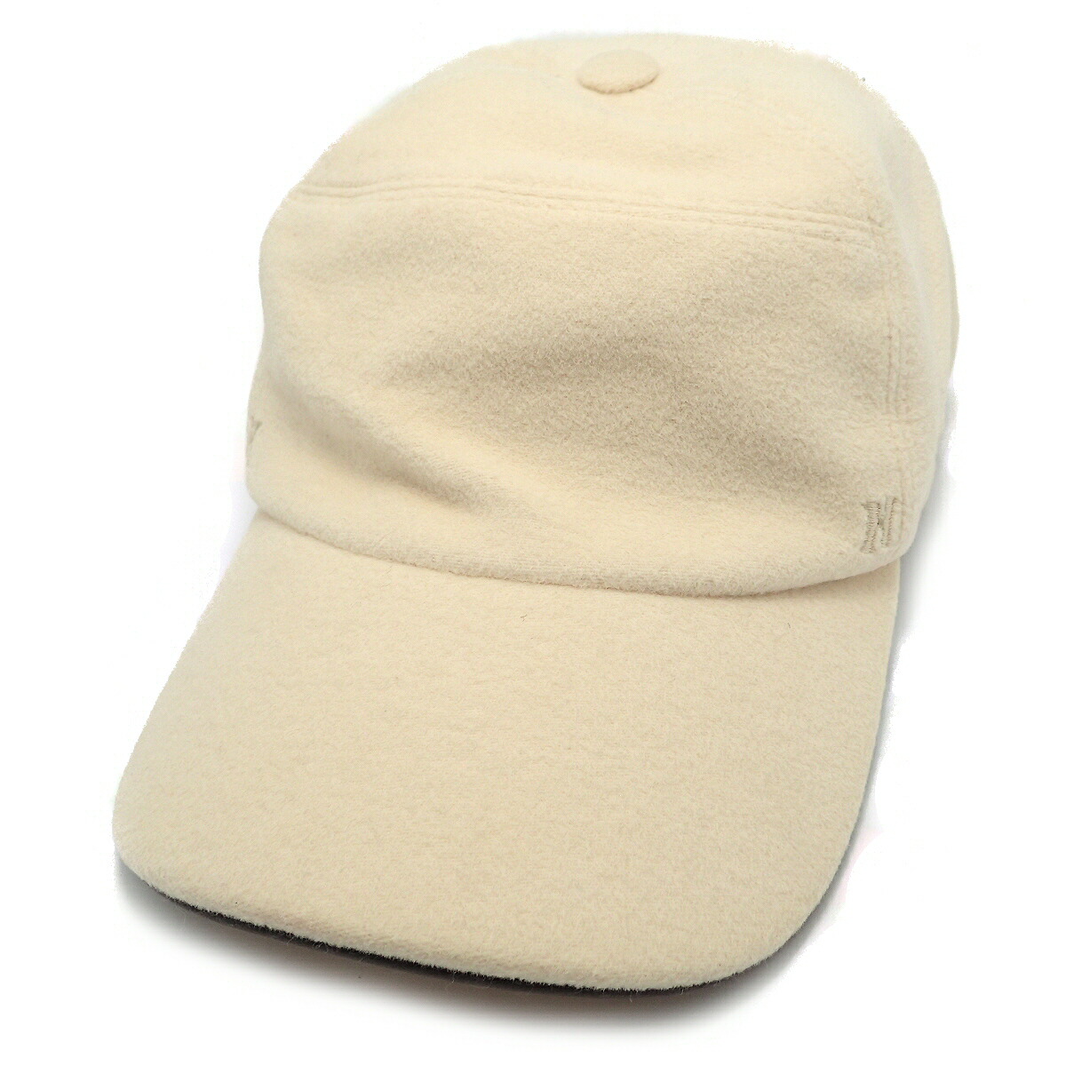 楽天市場】HERMES エルメス セリエボタン Hロゴ 帽子 キャップ #57