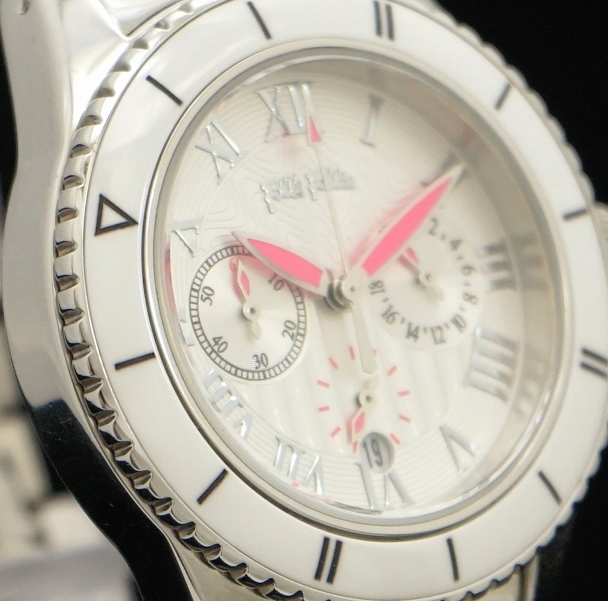 楽天市場】【ウォッチ】Folli Follie フォリ フォリ クロノグラフ