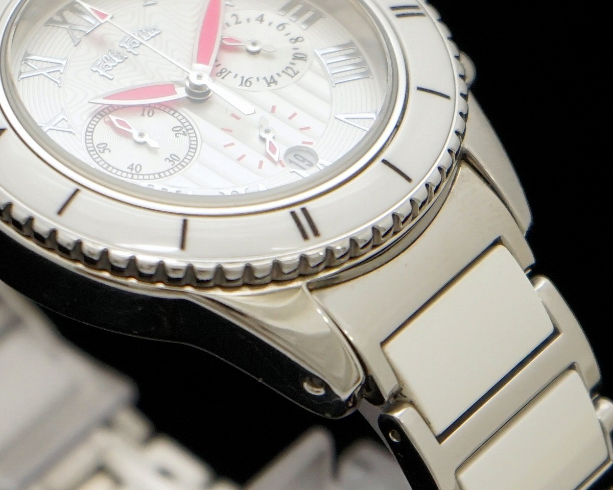 楽天市場】【ウォッチ】Folli Follie フォリ フォリ クロノグラフ