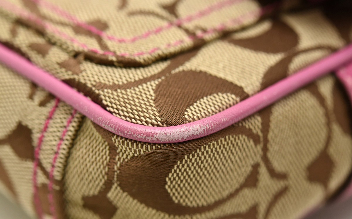 楽天市場】【バッグ】COACH コーチ シグネチャー ハンドバッグ