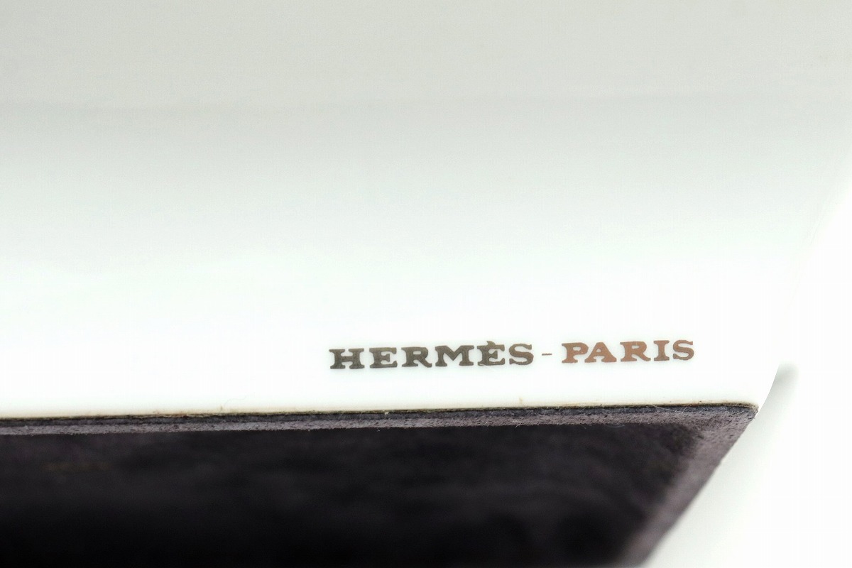 楽天市場】【未使用品】HERMES エルメス アッシュトレイ 灰皿 魚 磁器