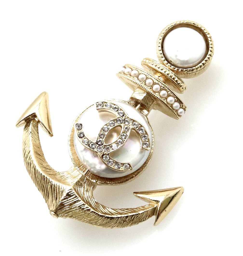 楽天市場】【ジュエリー】CHANEL シャネル ココマーク ブローチ ピン