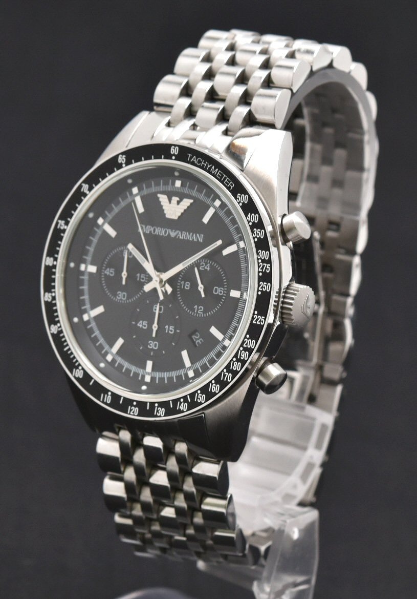 楽天市場】【ウォッチ】EMPORIO ARMANI エンポリオ アルマーニ クロノ