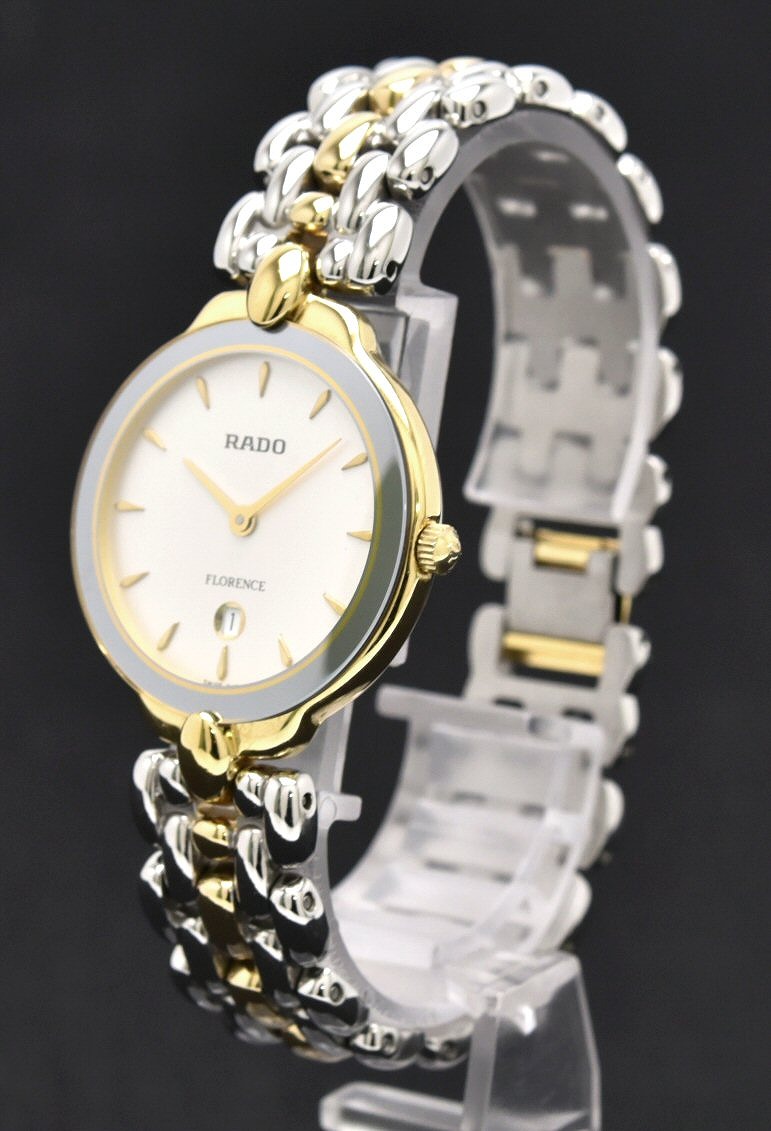 楽天市場】【ウォッチ】RADO ラドー フローレンス デイト シルバー文字