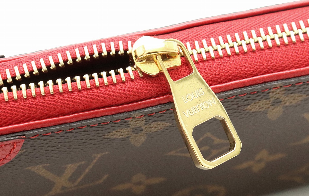 楽天市場】【財布】LOUIS VUITTON ルイ ヴィトン モノグラム ジッピー