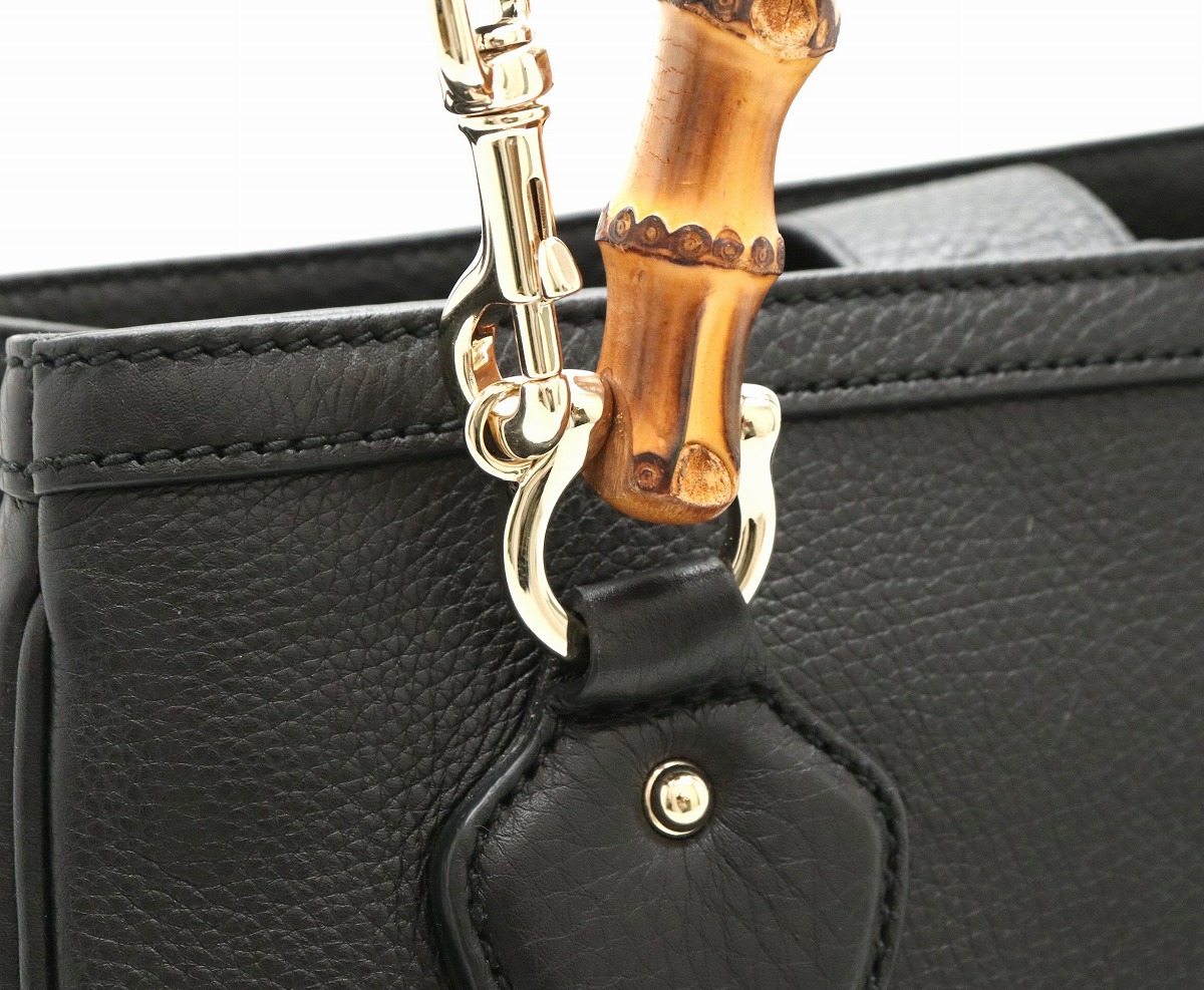 楽天市場】【バッグ】GUCCI グッチ ダイアナ バンブー 2WAY レザー