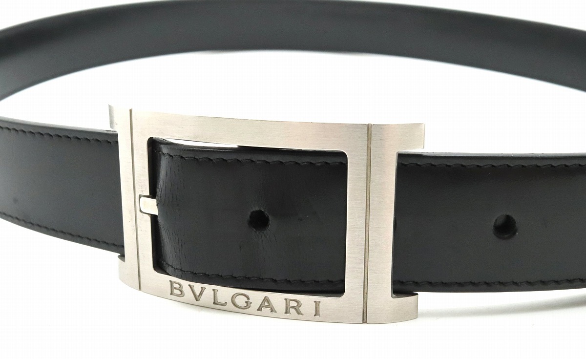 楽天市場】BVLGARI ブルガリ レッタンゴロ ベルト メンズ レザー
