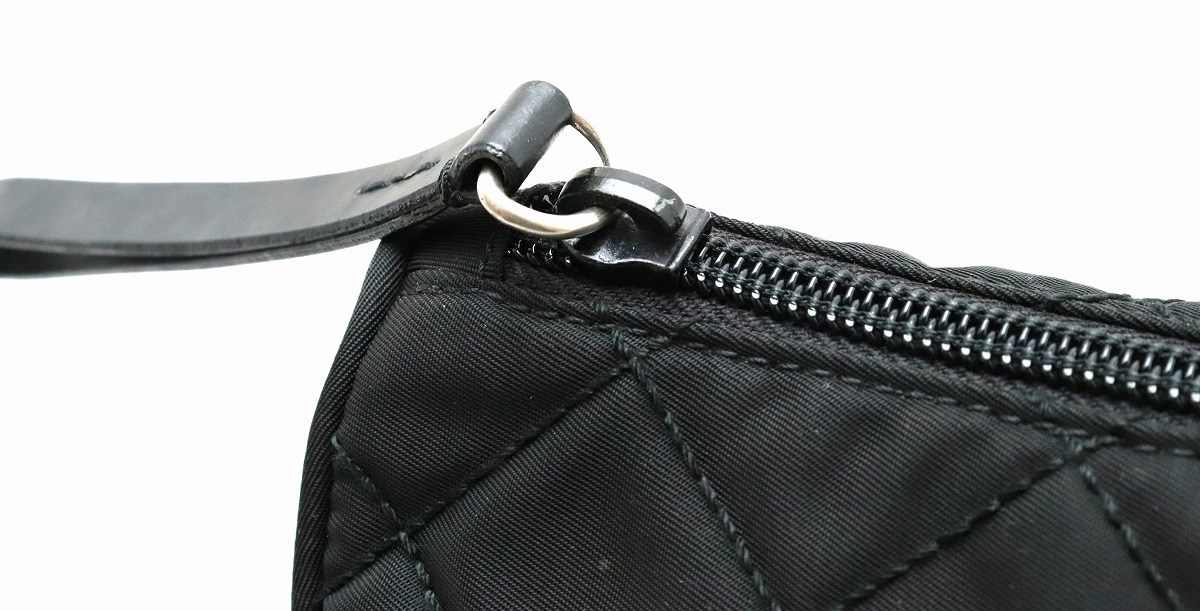 楽天市場】【バッグ】PRADA プラダ キルティング ナイロン ポーチ