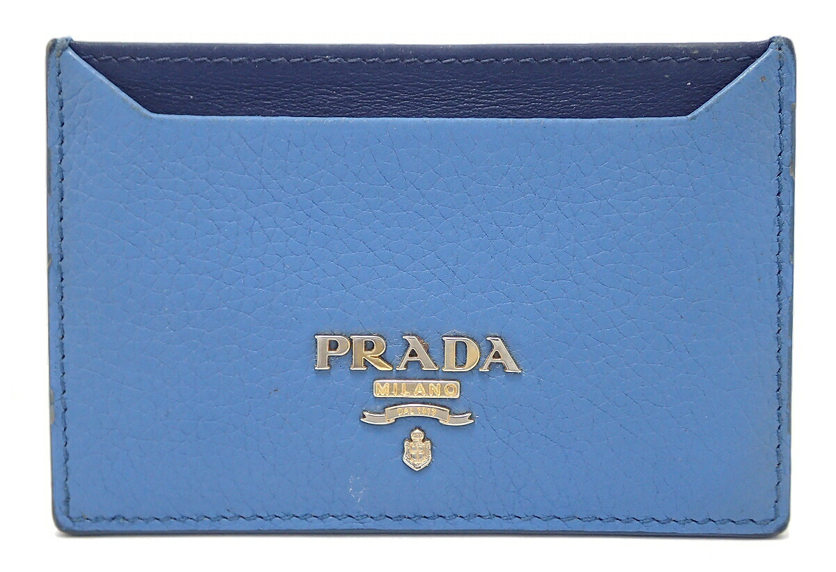 楽天市場】PRADA プラダ SOFTCALF IMPUN カードケース パスケース 名刺
