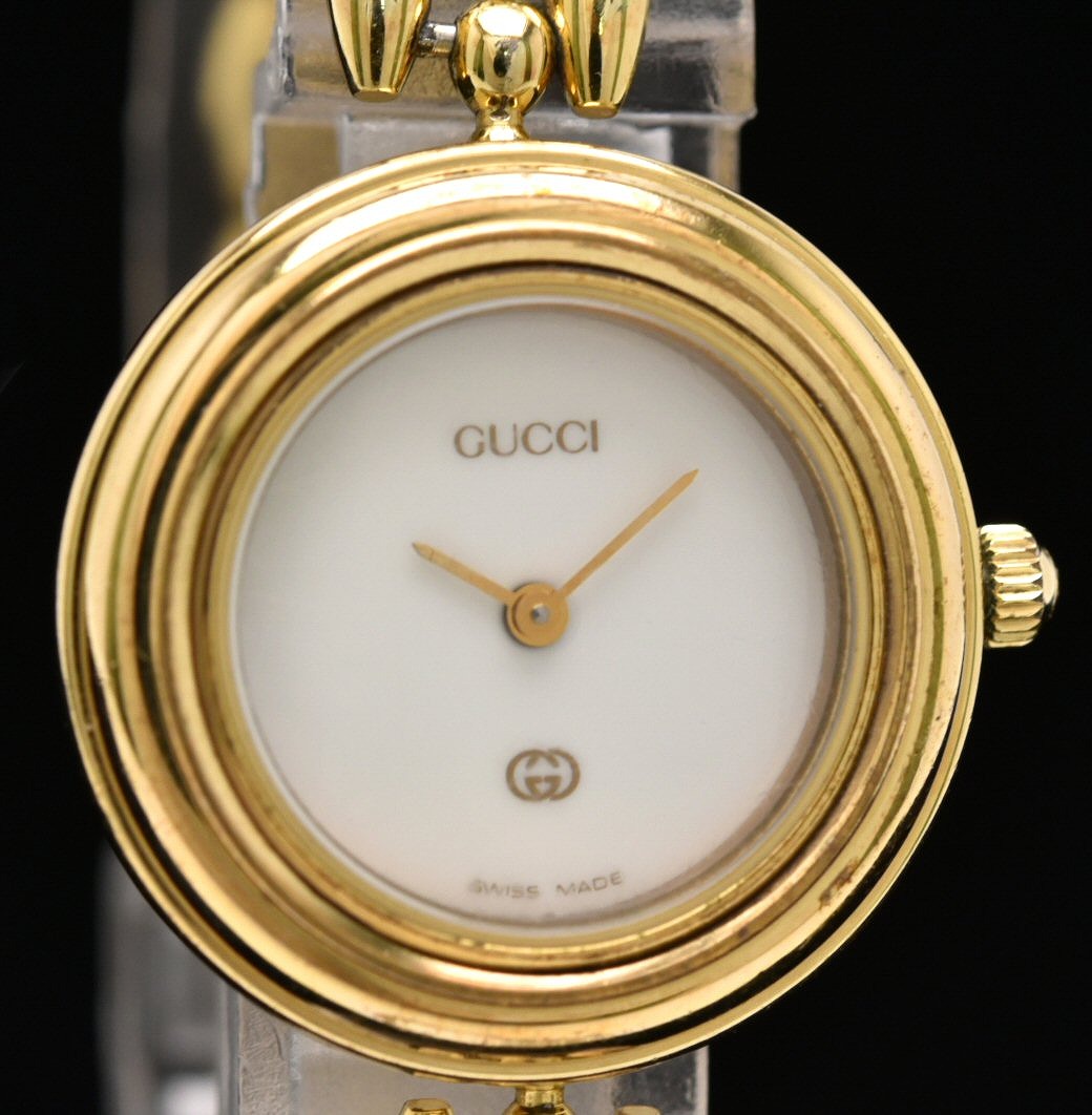 楽天市場】【ウォッチ】GUCCI グッチ チェンジベゼル ホワイト文字盤