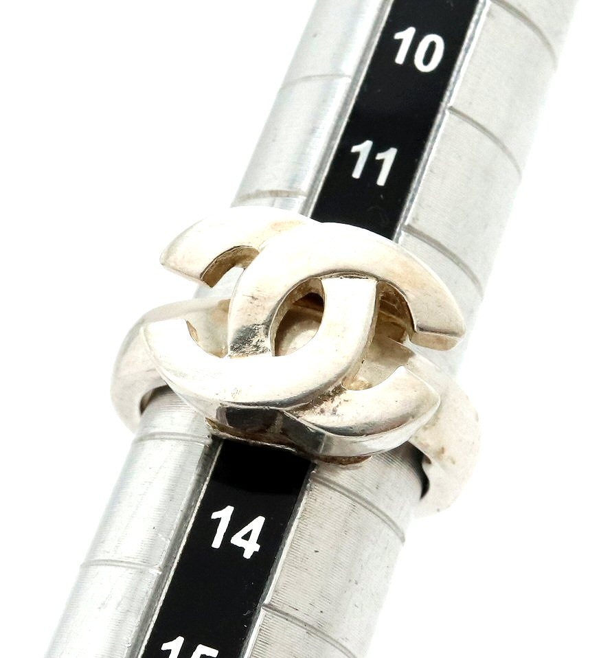 楽天市場】【ジュエリー】CHANEL シャネル ロゴ ココマーク リング