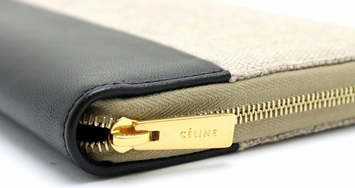 楽天市場】【未使用品】【財布】CELINE セリーヌ ラウンドファスナー