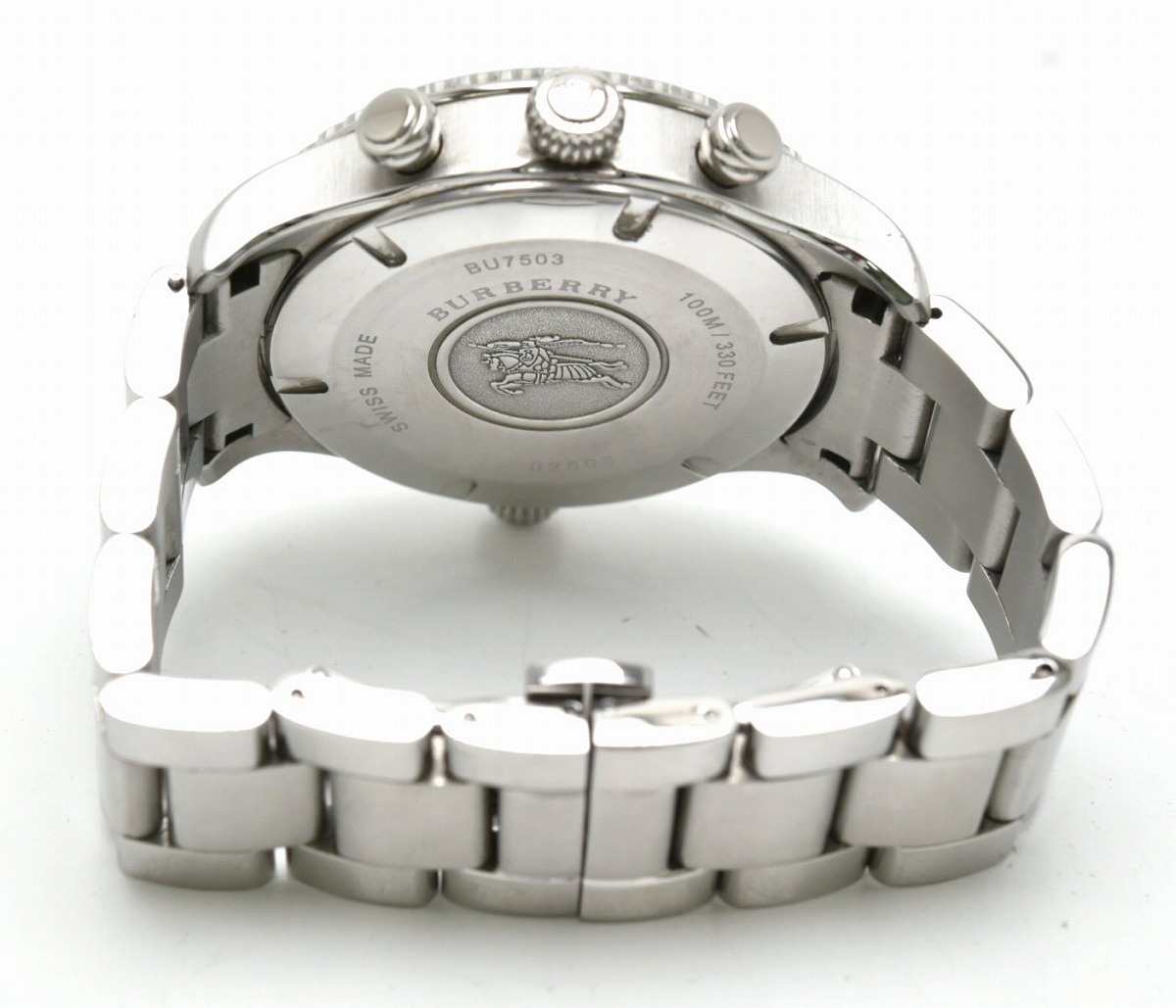 楽天市場】【ウォッチ】BURBERRY バーバリー クロノグラフ ビッグ