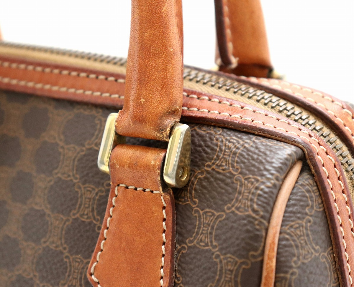 楽天市場】【バッグ】CELINE セリーヌ マカダム柄 ハンドバッグ ミニ