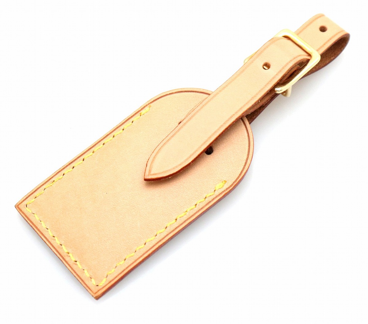 楽天市場】LOUIS VUITTON ルイ ヴィトン レザー ネームタグ ナチュラル