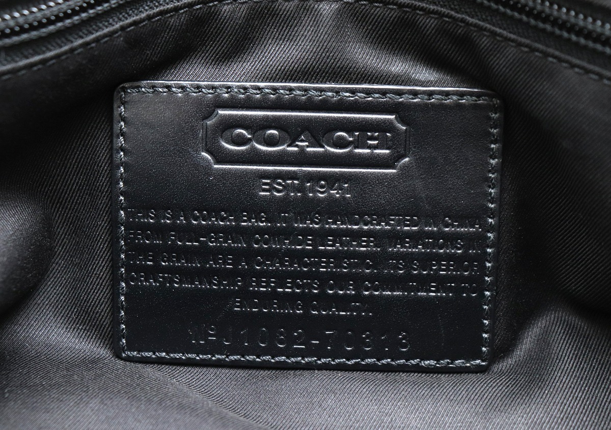 楽天市場】【バッグ】COACH コーチ トンプソン レザー スリム