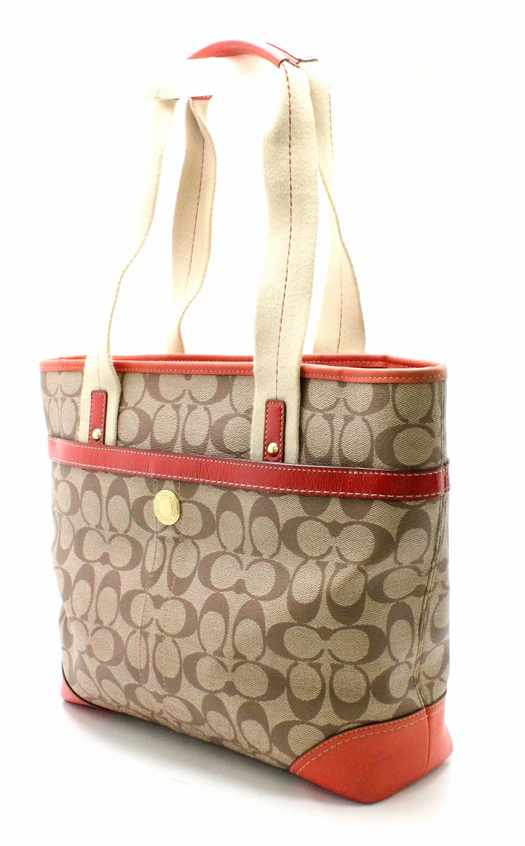 楽天市場】【バッグ】COACH コーチ シグネチャー ヘリテージストライプ