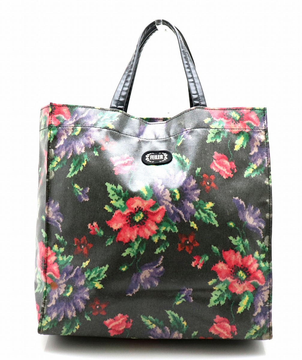 楽天市場】【バッグ】FEILER フェイラー ポピーズ トートバッグ