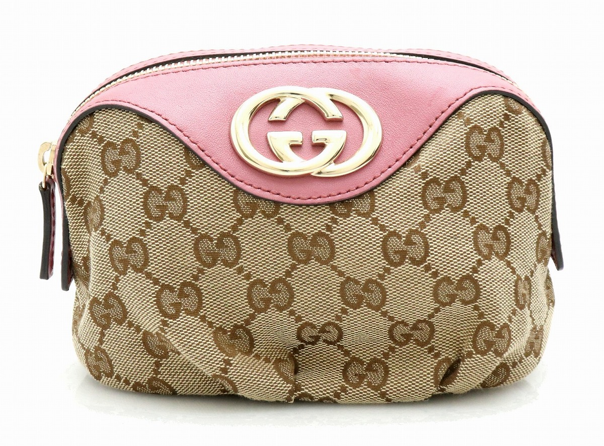 楽天市場】【バッグ】GUCCI グッチ スーキー GGキャンバス ポーチ 化粧
