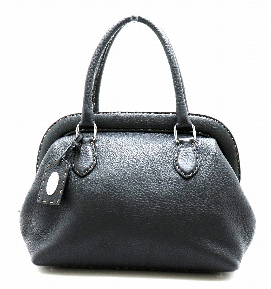 楽天市場】【バッグ】FENDI フェンディ セレリア ハンドバッグ レザー