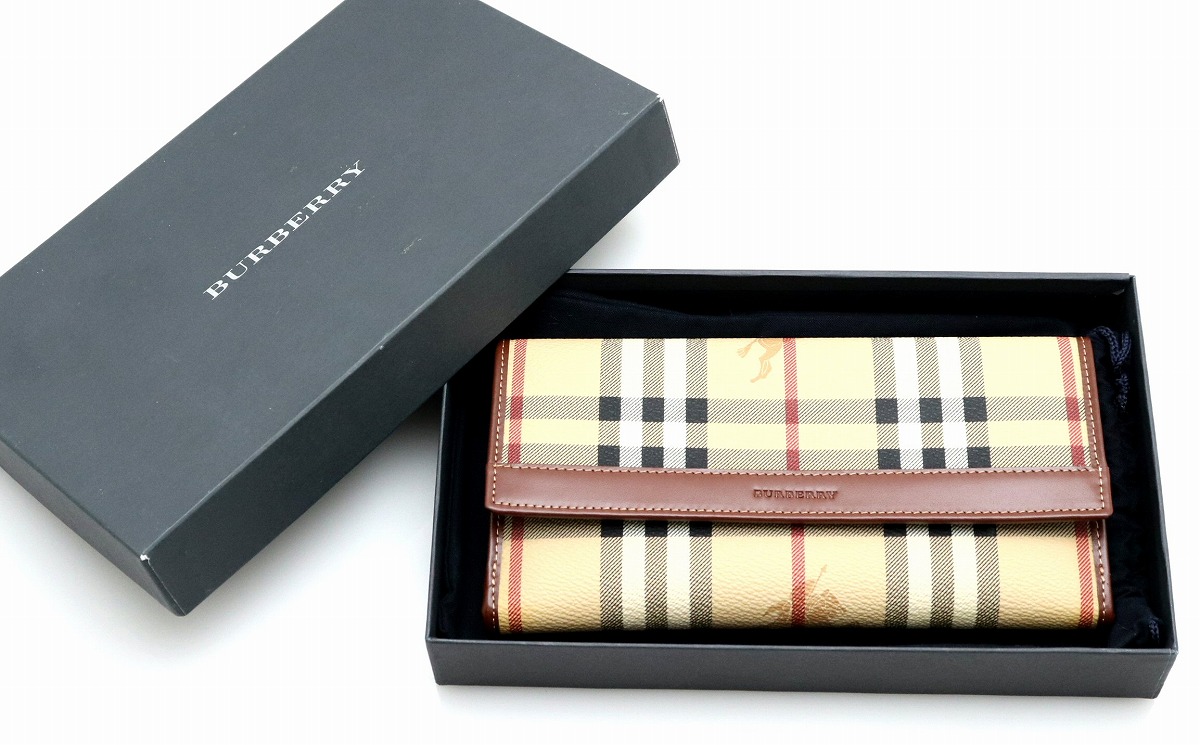 楽天市場】【未使用品】【財布】BURBERRY バーバリー ノバチェック柄